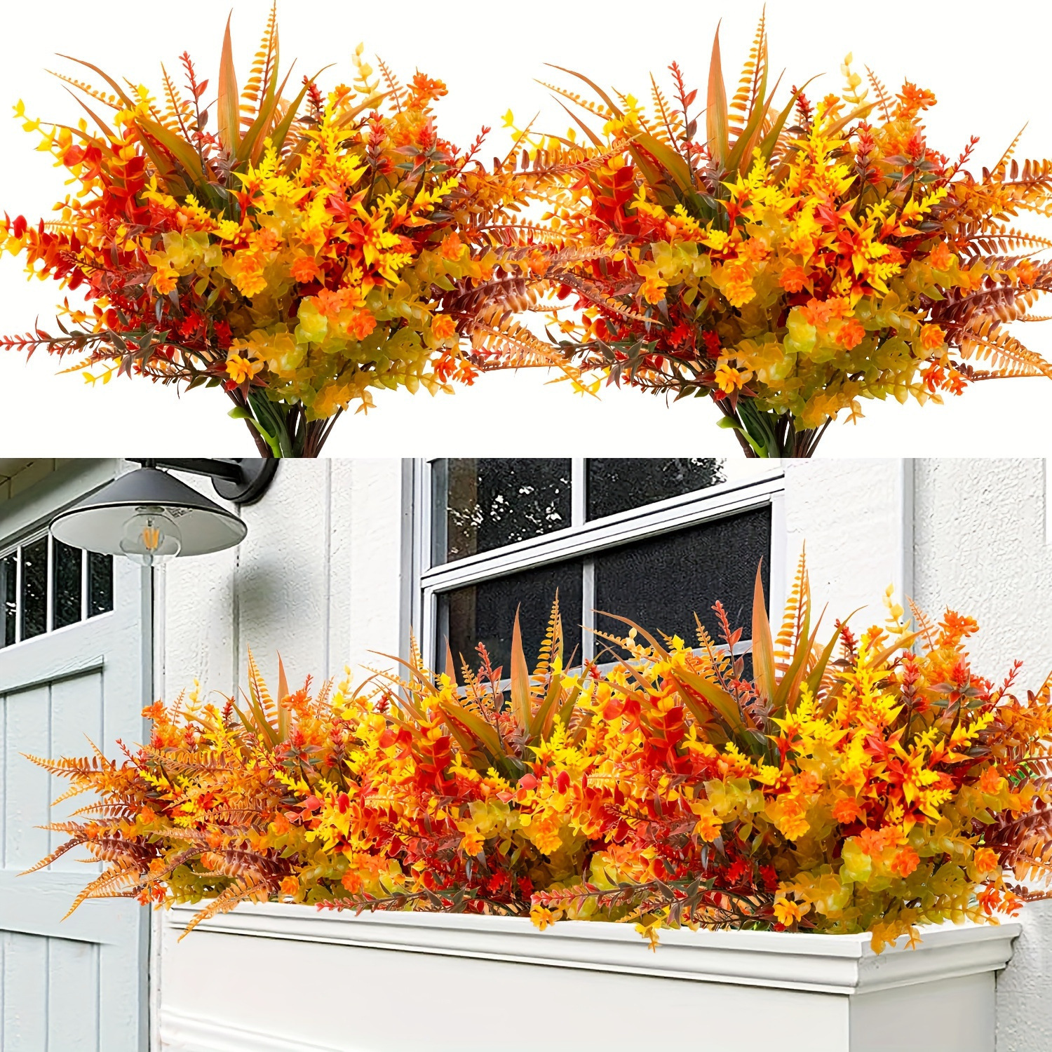 🏆Flash Sale⚡Artificial Outdoor Flowers - UV resistant, Waterproof, Windproof
