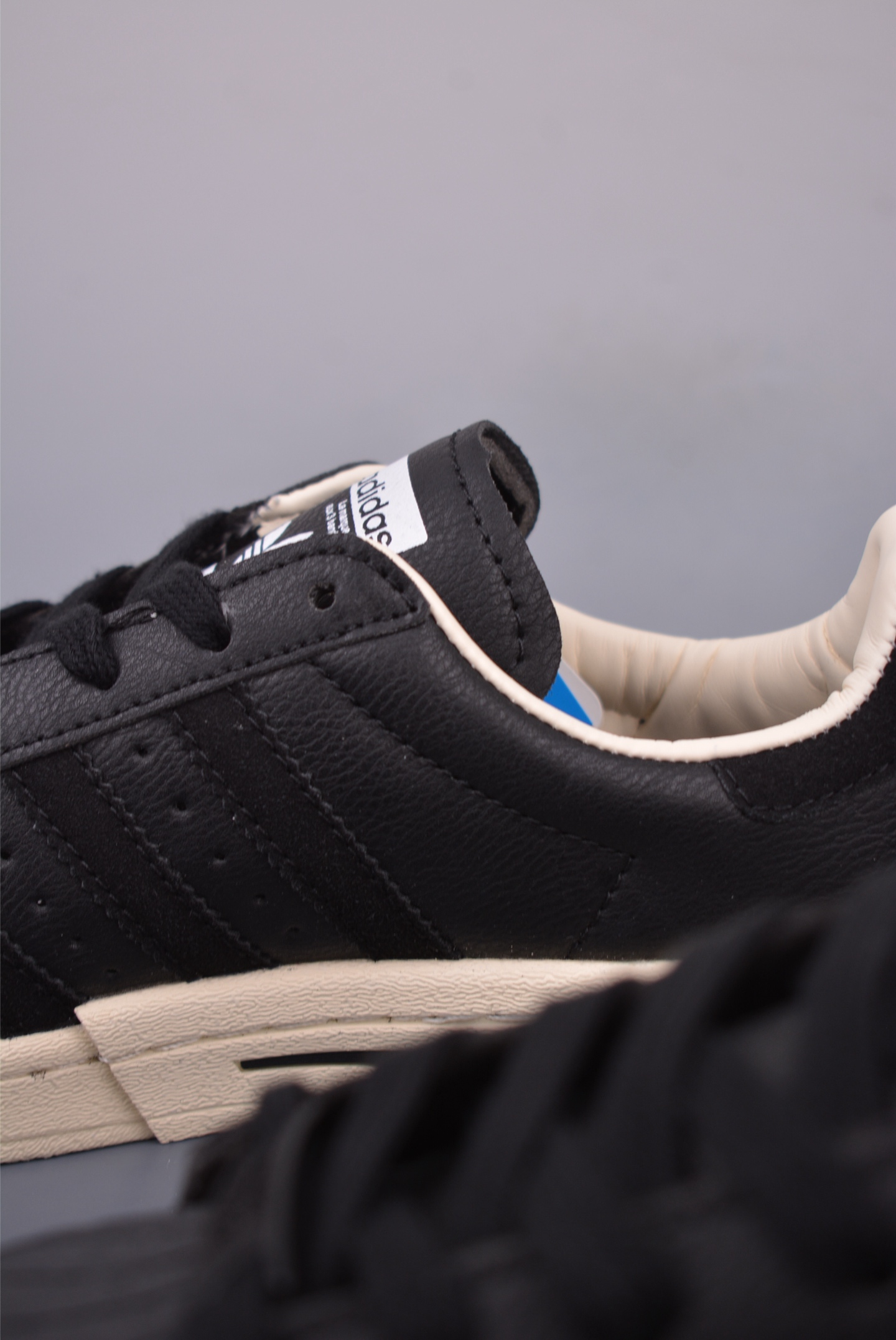 NEIGHBORHOOD x adidas Originals Superstar Sneakers Black and White Skull IE6116