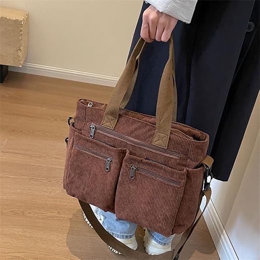 👜👜Versatile corduroy large capacity handbag🔥 (Flash Sale - 50% Off)