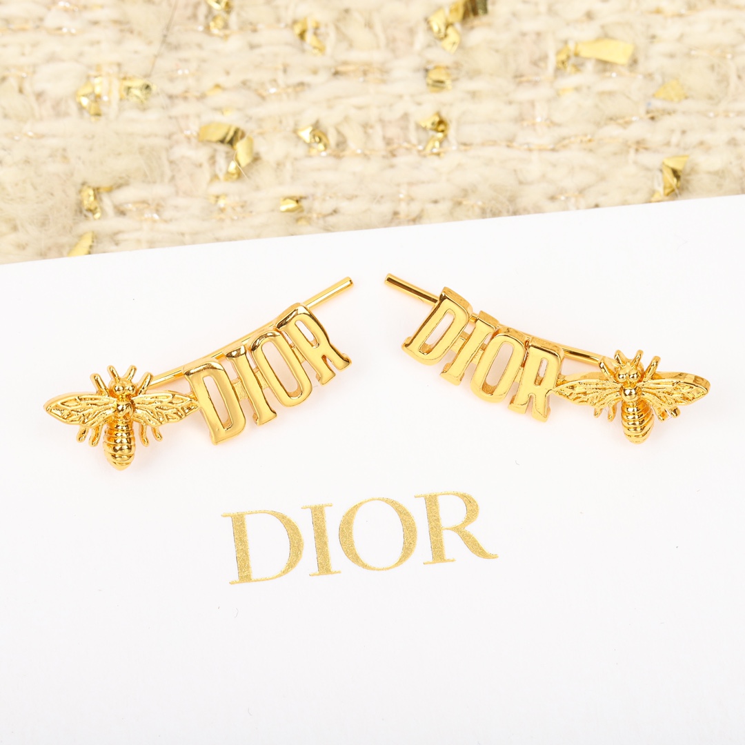 Dior Bee Ear Hooks