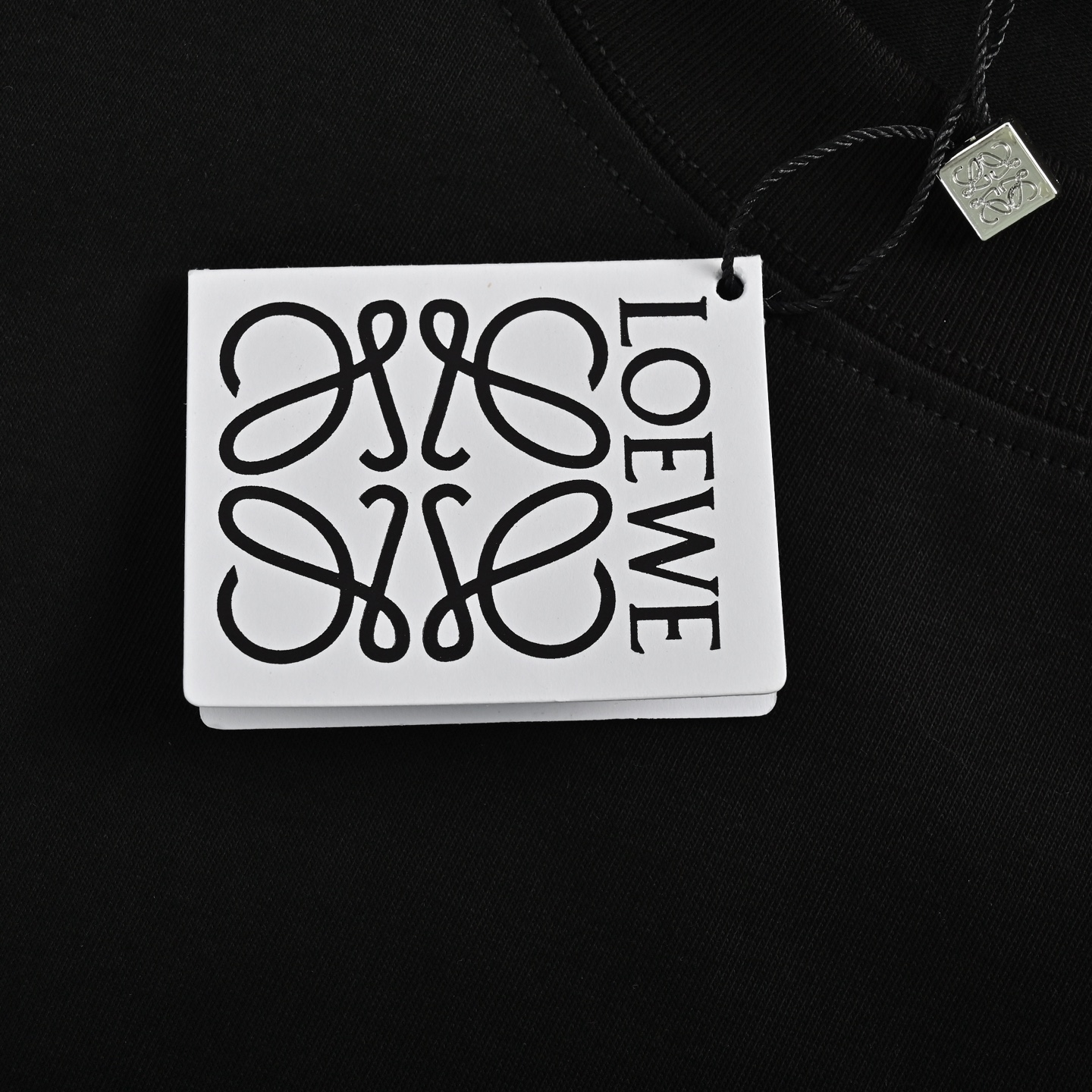 Loewe Contrast Embroidered Pocket Logo Short Sleeve