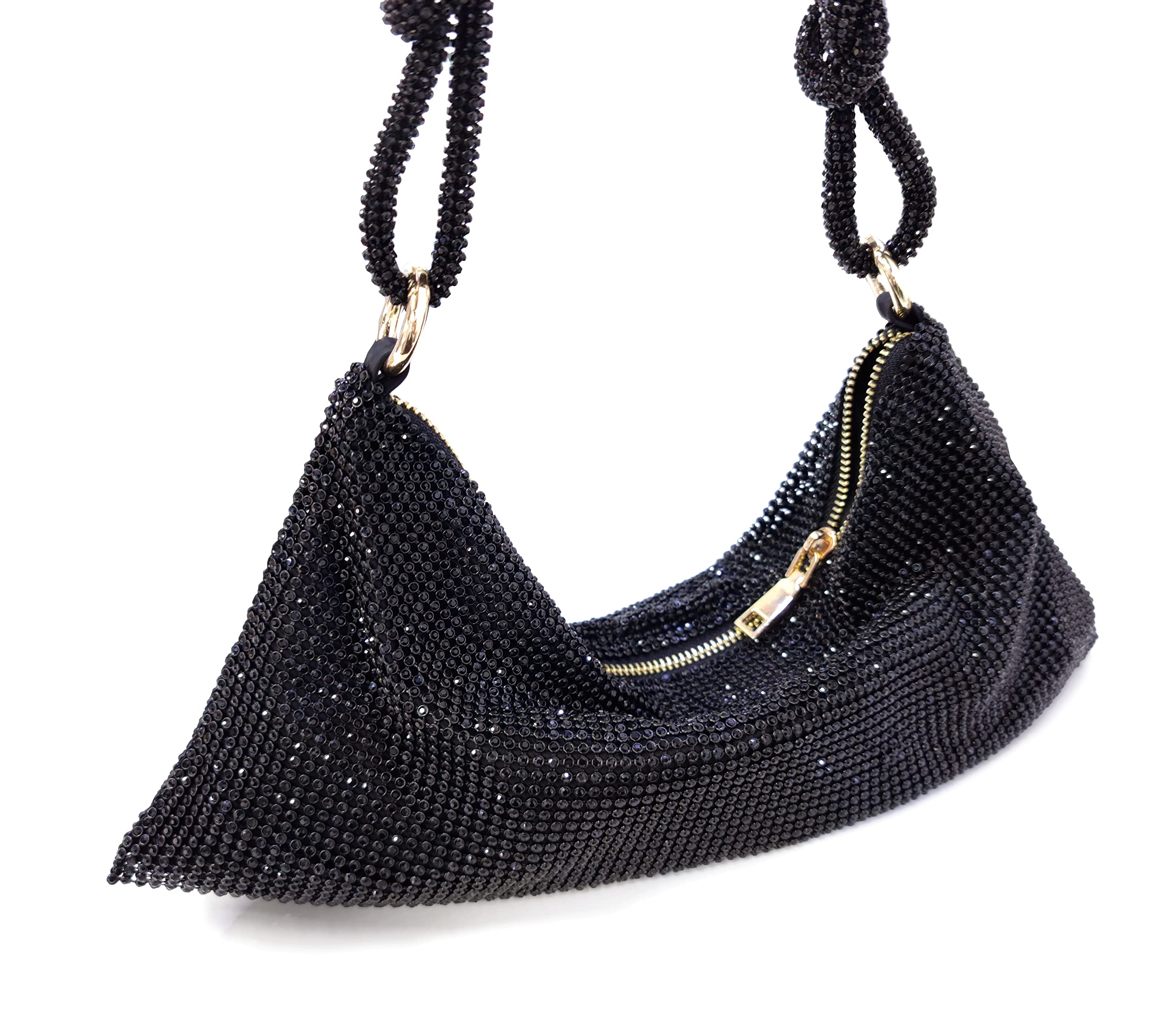 🔥Last Day 50% OFF🔥Rhinestone Hobo Bag for Women Rhinestone Purses📦BUY 2 GET FREE SHIPPING NOW