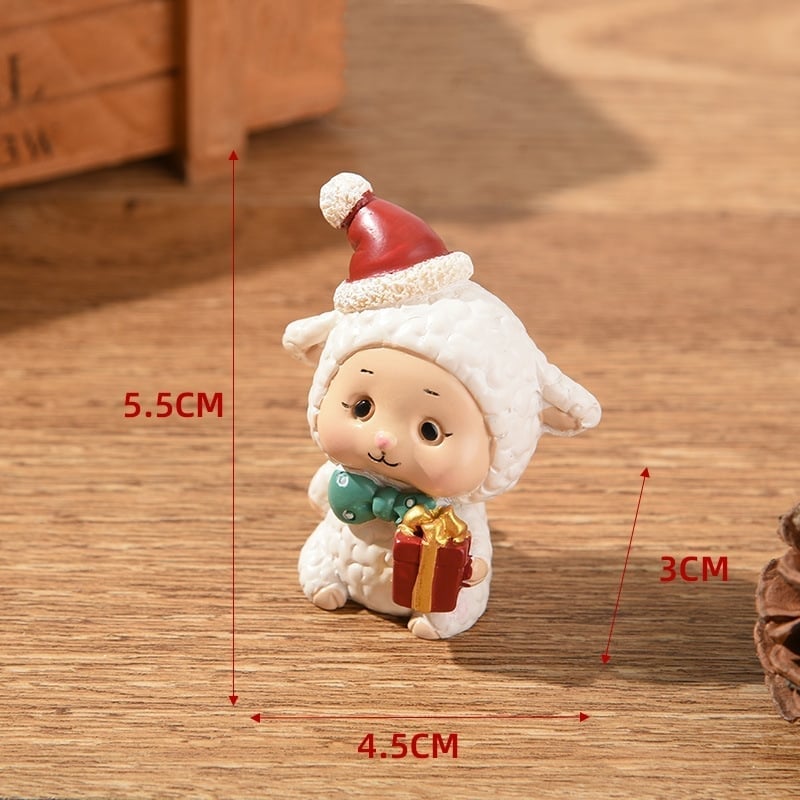 Handmade animal Santa ornaments 🎄 (48% off for Christmas🔥)