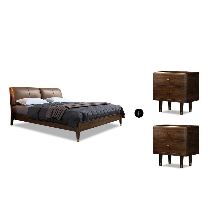 JOSEPH Nordic Walnut Bed 1/2 / 1.5/ 1.8 m