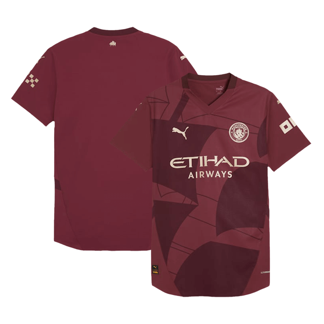 Authentic Manchester City football shirt for the third away season 2024/25