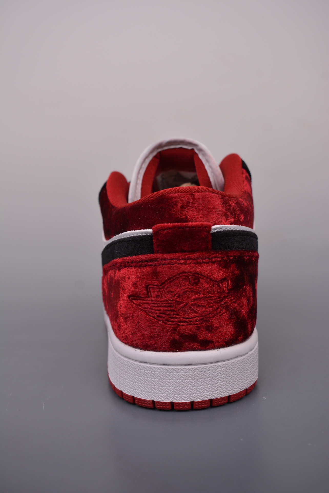 Air Jordan 1 Low Black Red Velvet FZ3242-001