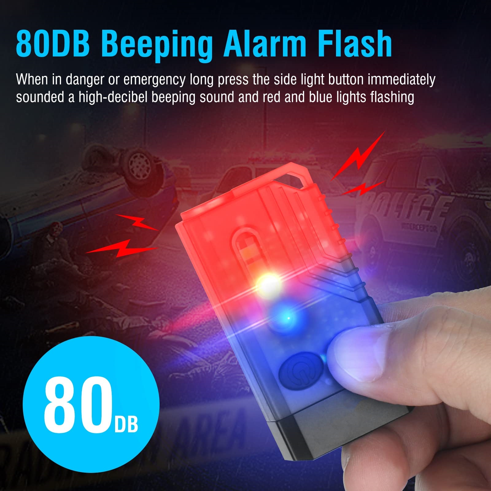 Super Bright Small EDC Flashlight-New Mini Pocket Keychain Flashlights