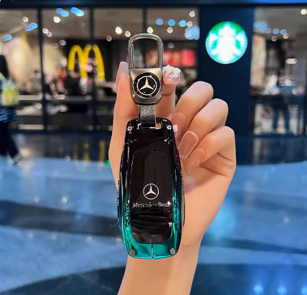 Benz Zinc Alloy Keychain
