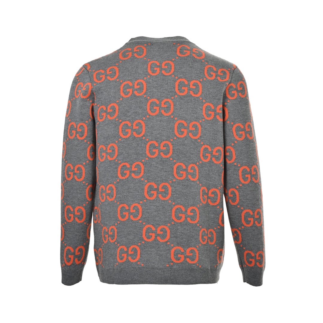 Gucci 24Fw Classic Interlocking Crew Neck Sweater