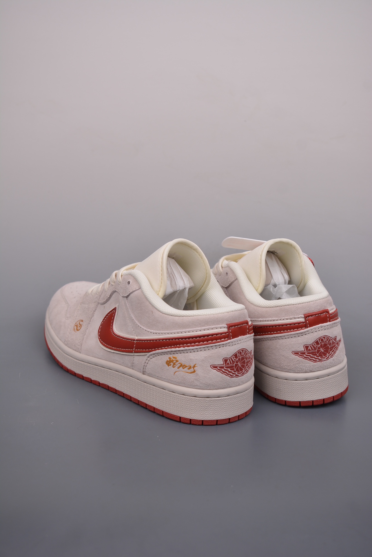 Nike Jordan Air Jordan 1 low 2025 Year of the Snake Gray Red XX3318-513