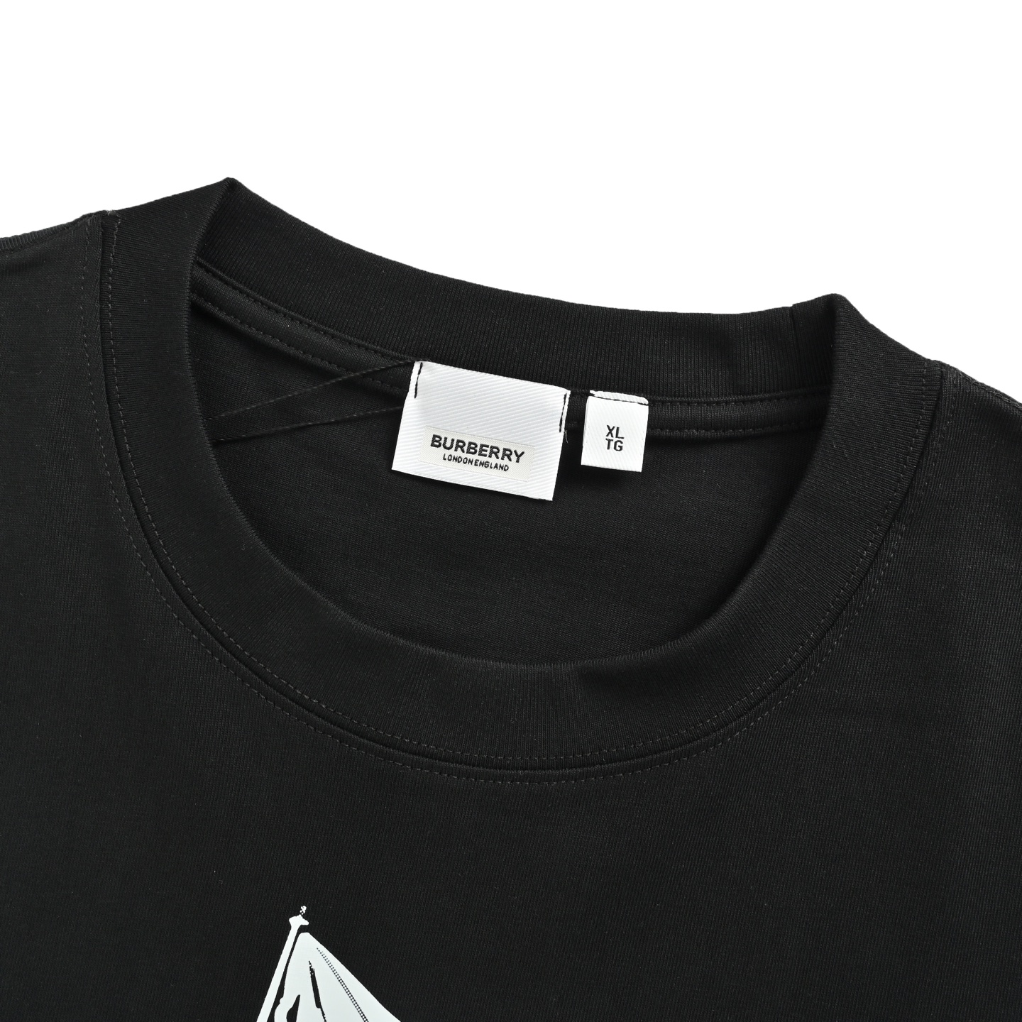Burberry 25ss distressed warhorse print short sleeves