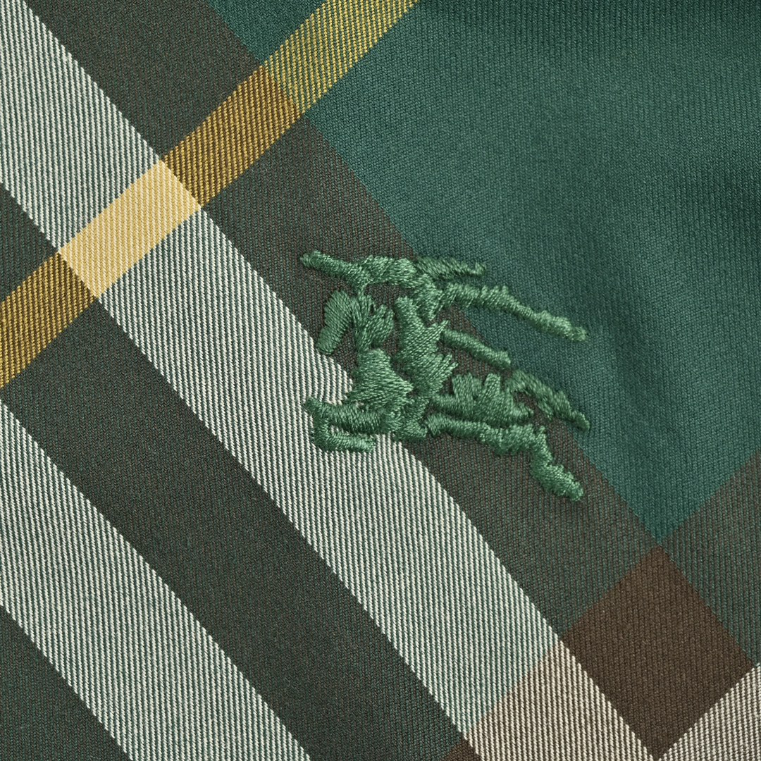 Burberry 24Fw Large Check Cotton Shirt