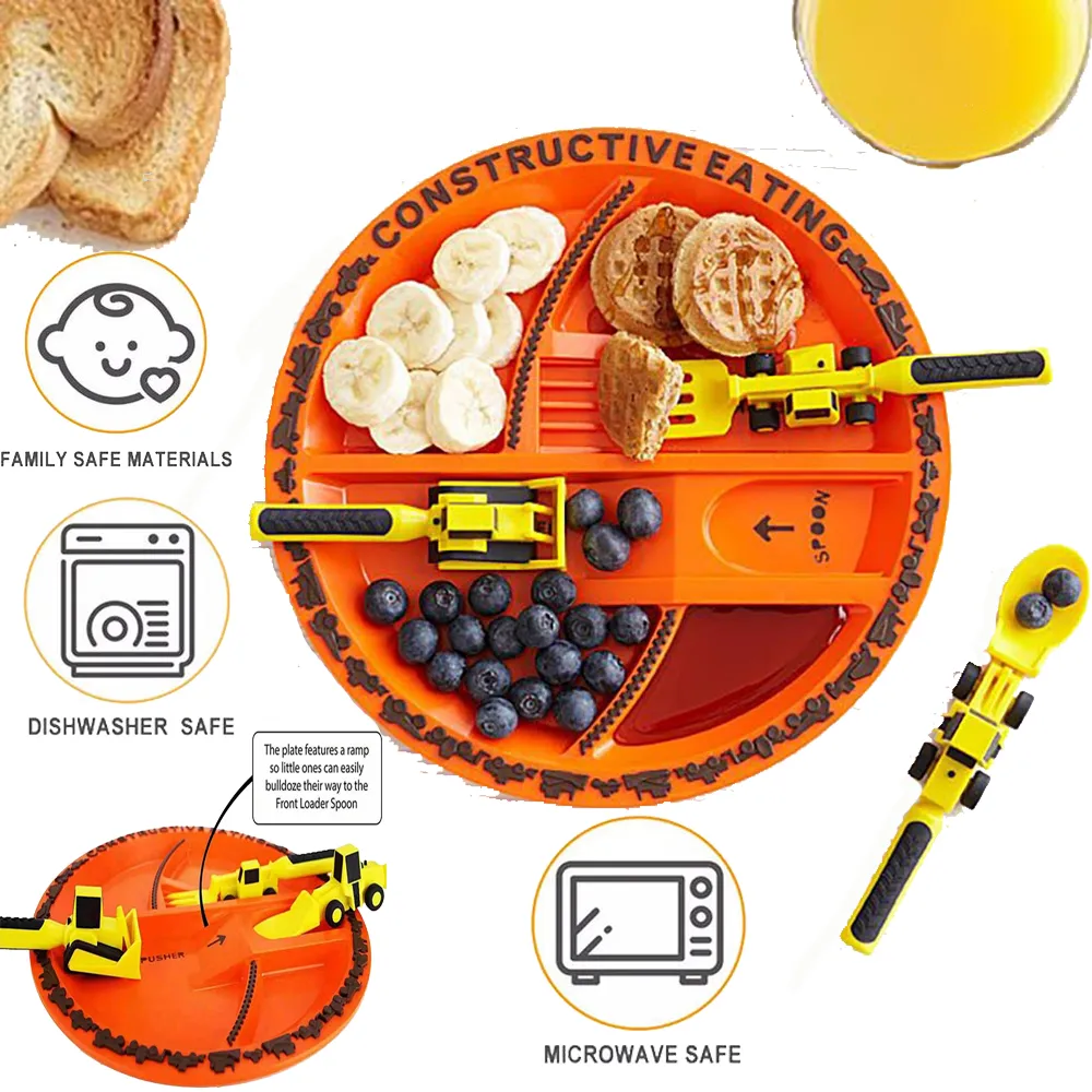 👶👶Kids Cute Cutlery Set of 3🔥🔥 (Makes Baby Love Eating)