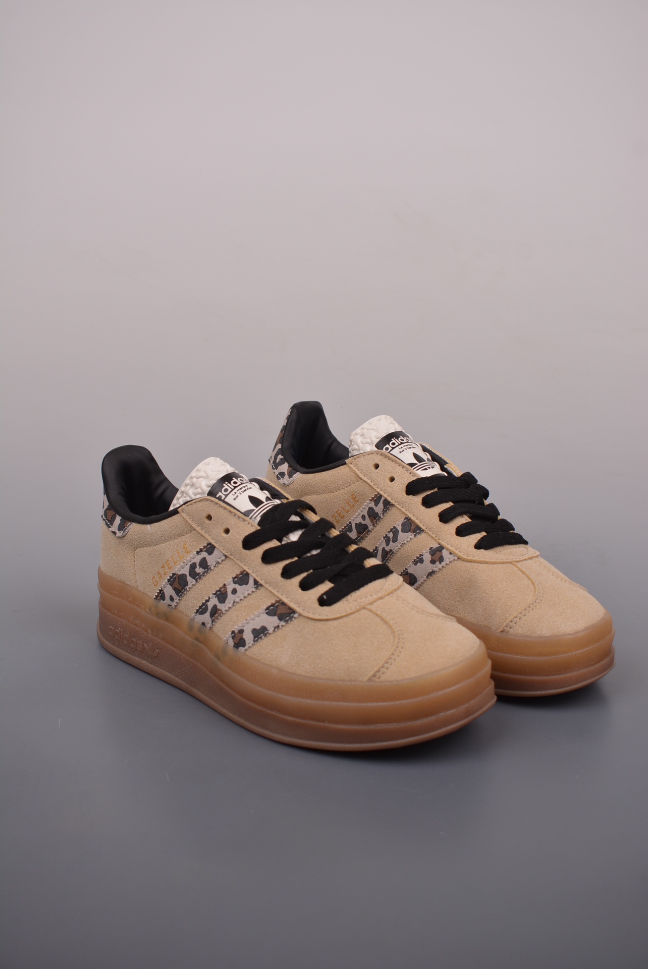 Adidas Originals Gazelle Bold W Brown Leopard JI1370