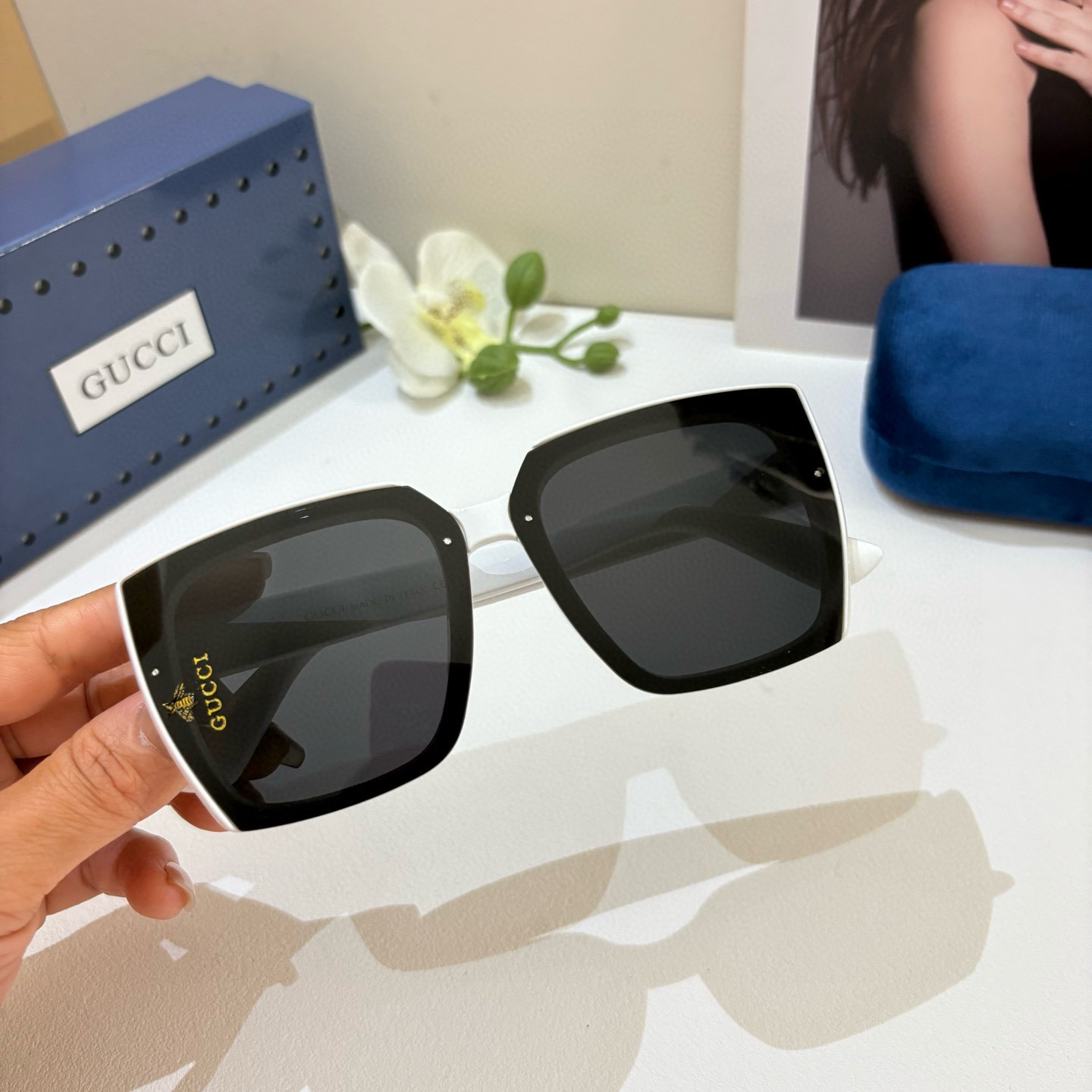 Gucci Square Frame Sunglasses