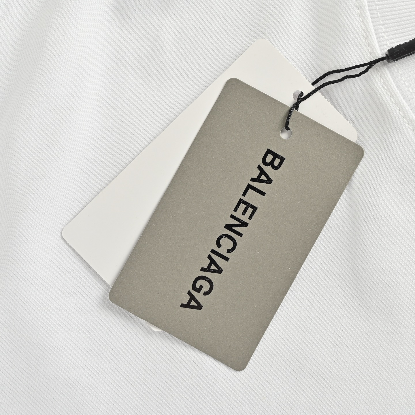 Balenciaga 25ss 3D letter print short sleeve