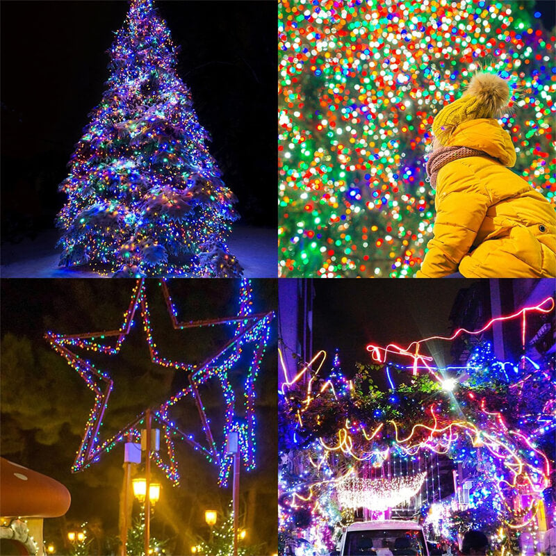 164FT Solar Outdoor Rope Lights