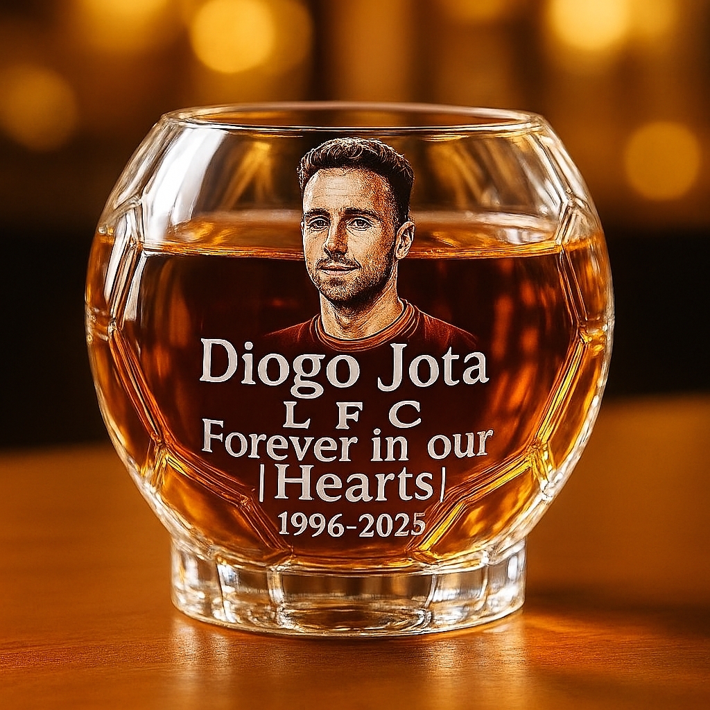 Diogo Jota Memorial Glass– Forever in Our Hearts (1996–2025)