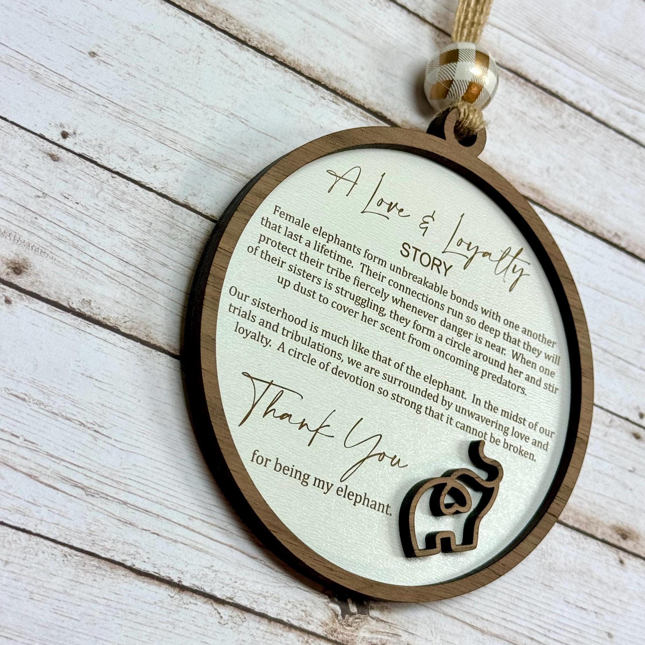 🐘Sisterhood Elephant Gift