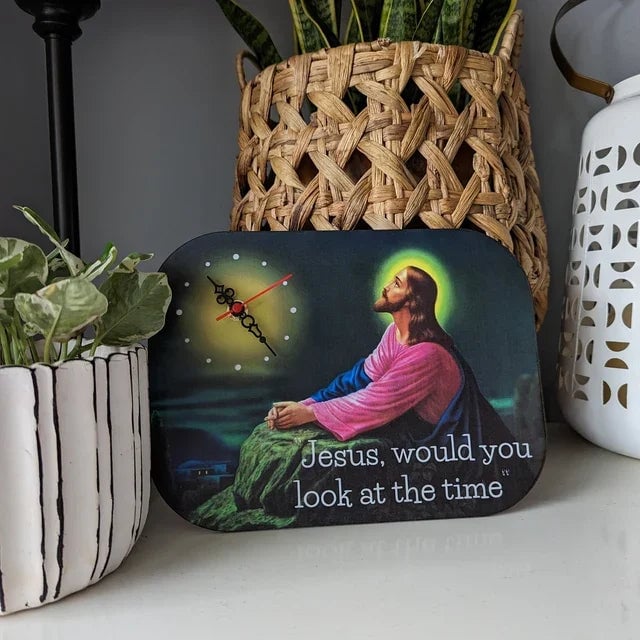 🔥HOT SALE 49%OFF - Jesus Wall Clock | Funny Wall Clock Jesus