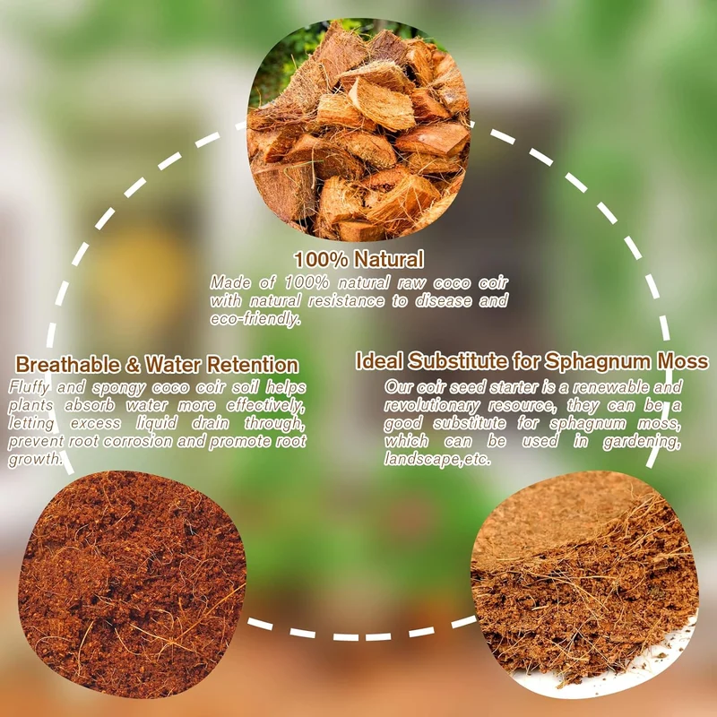 🔥Hot Sale Promotion 49% OFF - Organic Coconut Coir for Plants