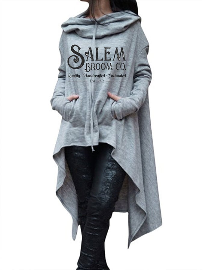 🔥Buy 3 Get 10% Off🔥Fashion Print Irregular Long Sleeve Sweatshirt