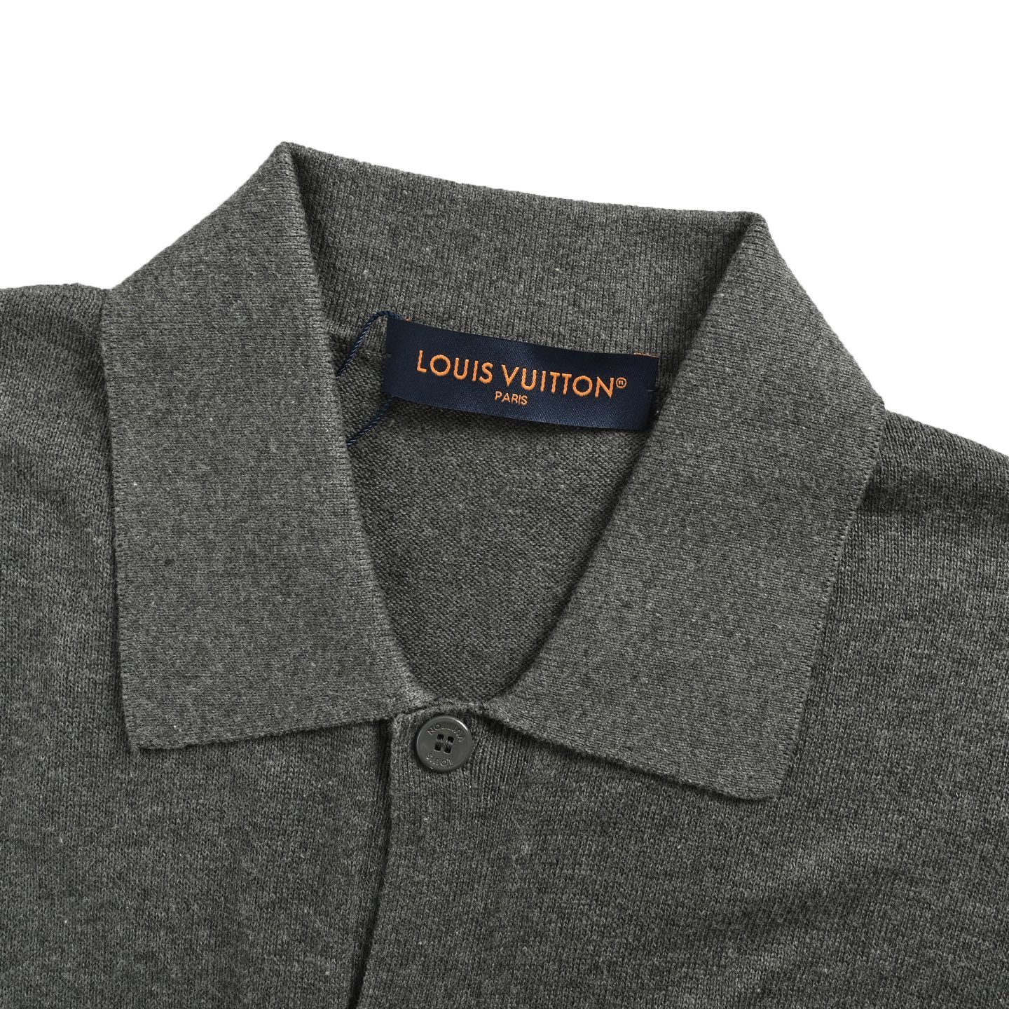 Louis Vuitton 25ss double pocket intarsia sweater knit cardigan
