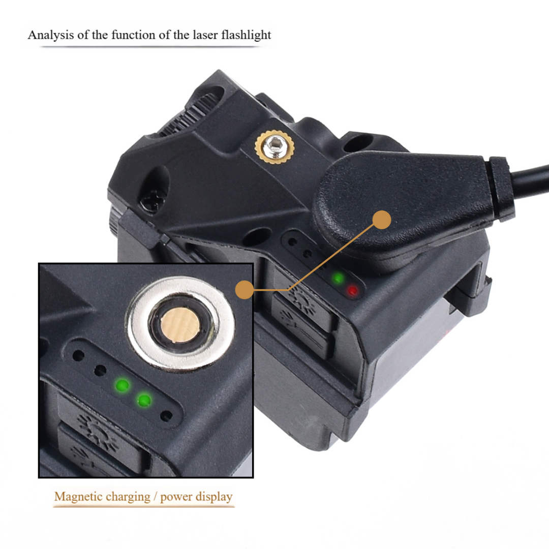 ⚡Black Friday Special sale⚡-Super Bright  Rechargeable Tactical Light &160 Meter Long Range Use for Outdoor Security Adjustable