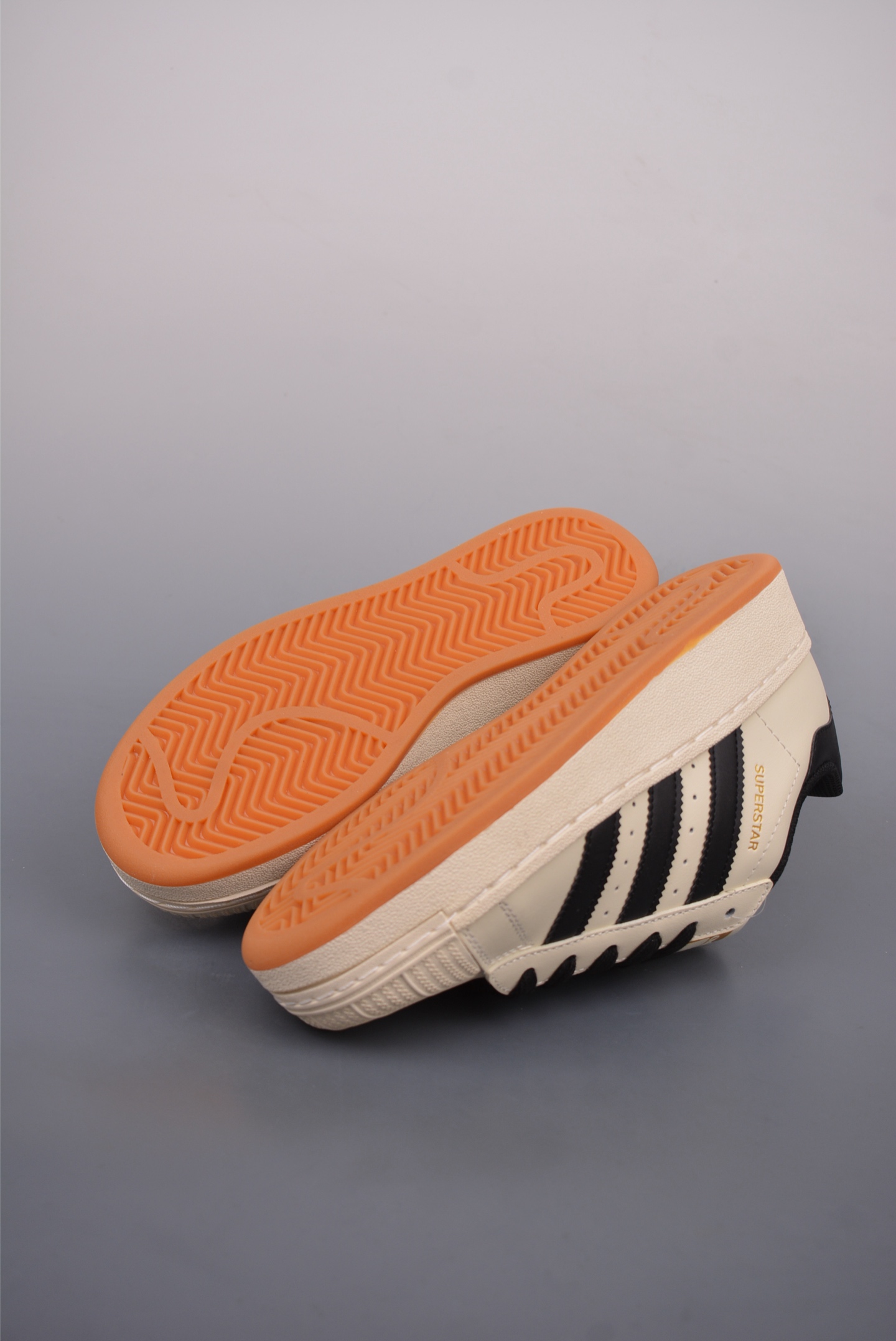 Adidas Originals SUPERSTAR XLG W Beige Black ID5698