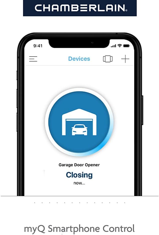 CHAMBERLAIN Smart Quiet Belt Drive Garage Door Opener