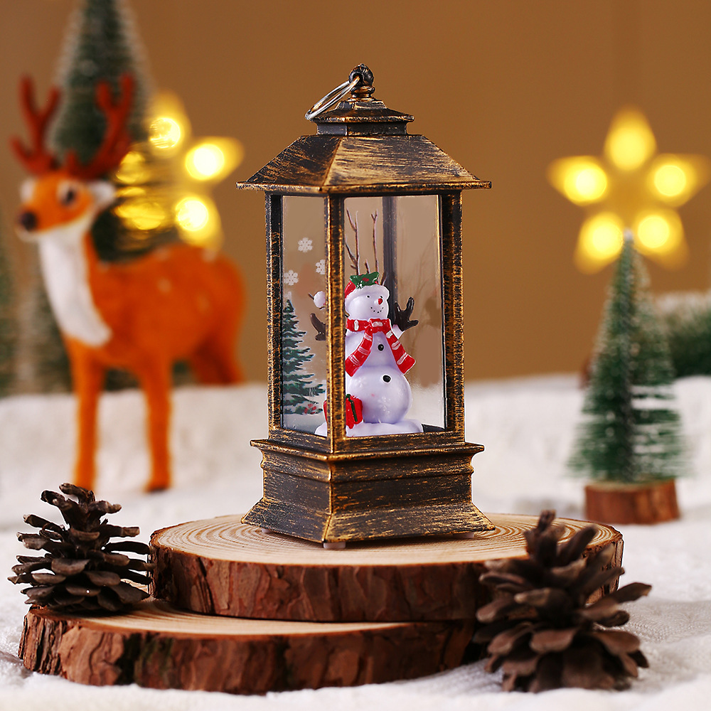 (🌲Early Christmas Sale- SAVE 49% OFF)Snow Globe Christmas Lantern Decorations-BUY 3 GET 10% OFF & FREE SHIPPING