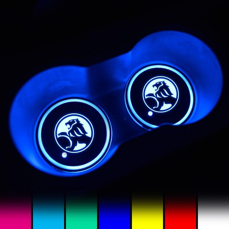 🚗Rainbow Light LED Car Coaster