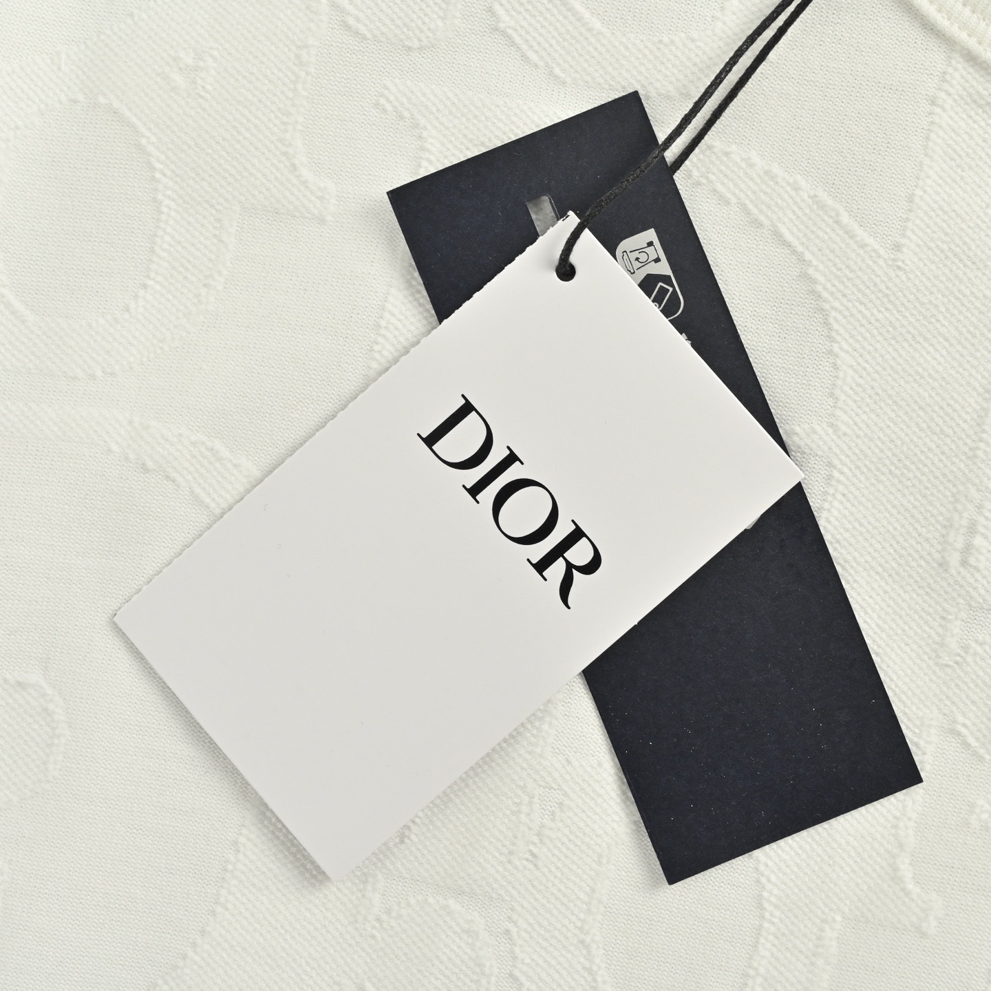 Dior 25ss all-over monogram jacquard short-sleeved shirt