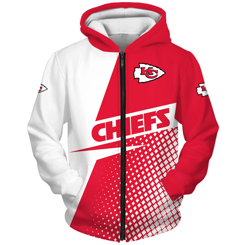 KANSAS CITY CHIEFS 3D HOODIE KKCC008