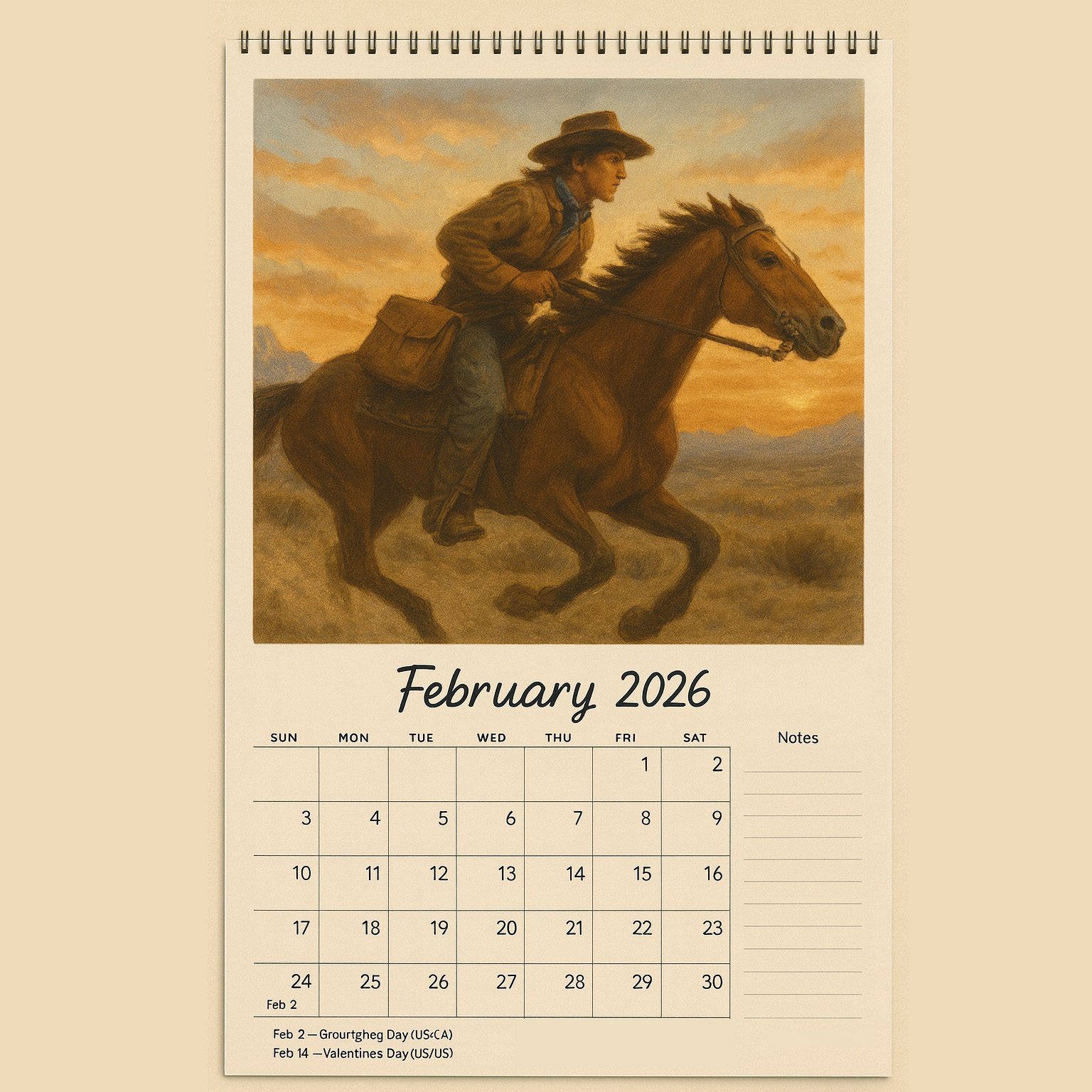 USPS 250th Anniversary 2026 Calendar