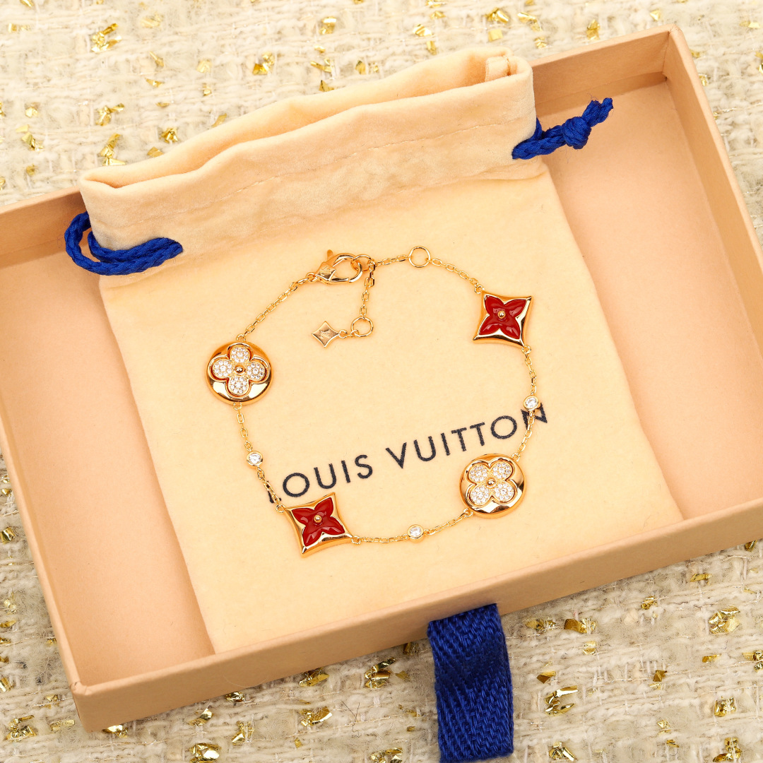 Louis Vuitton Four Flower Bracelet