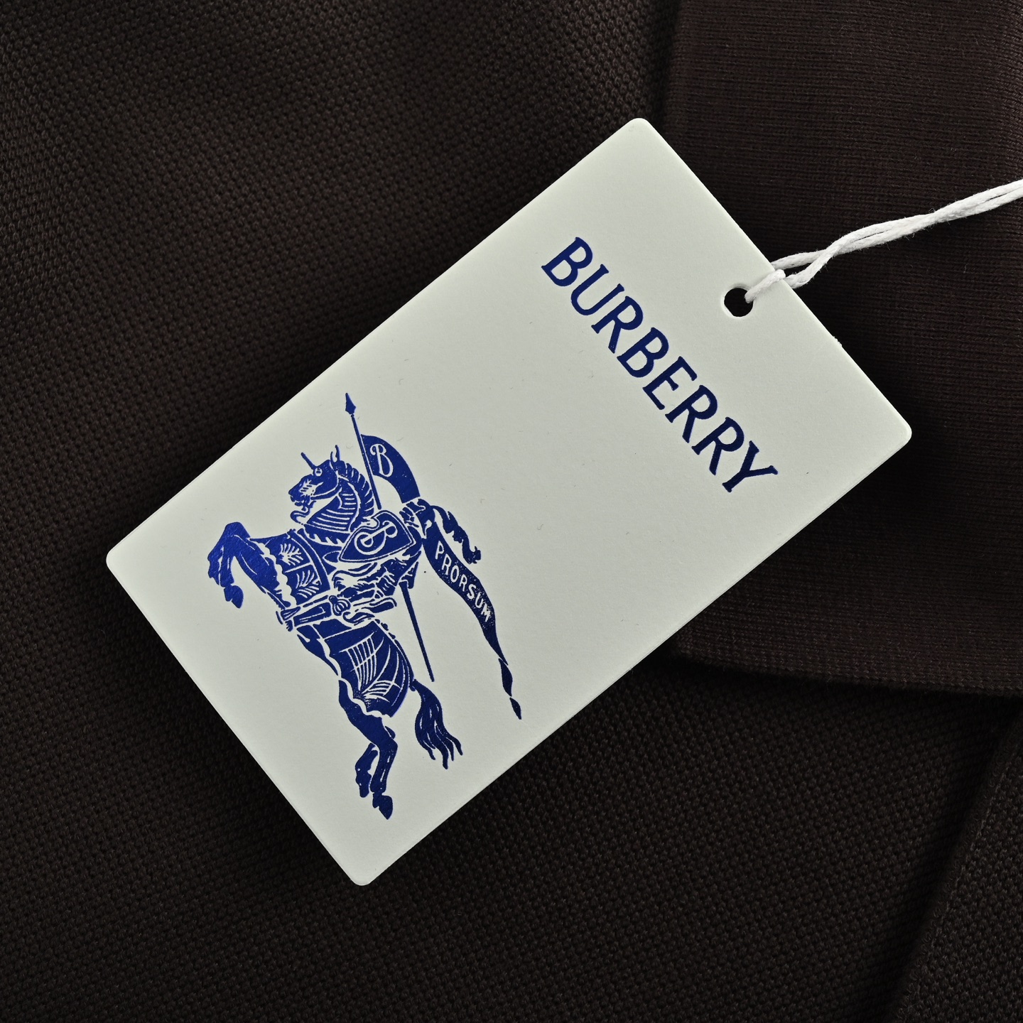 Burberry 25ss shield embroidered Polo short sleeve