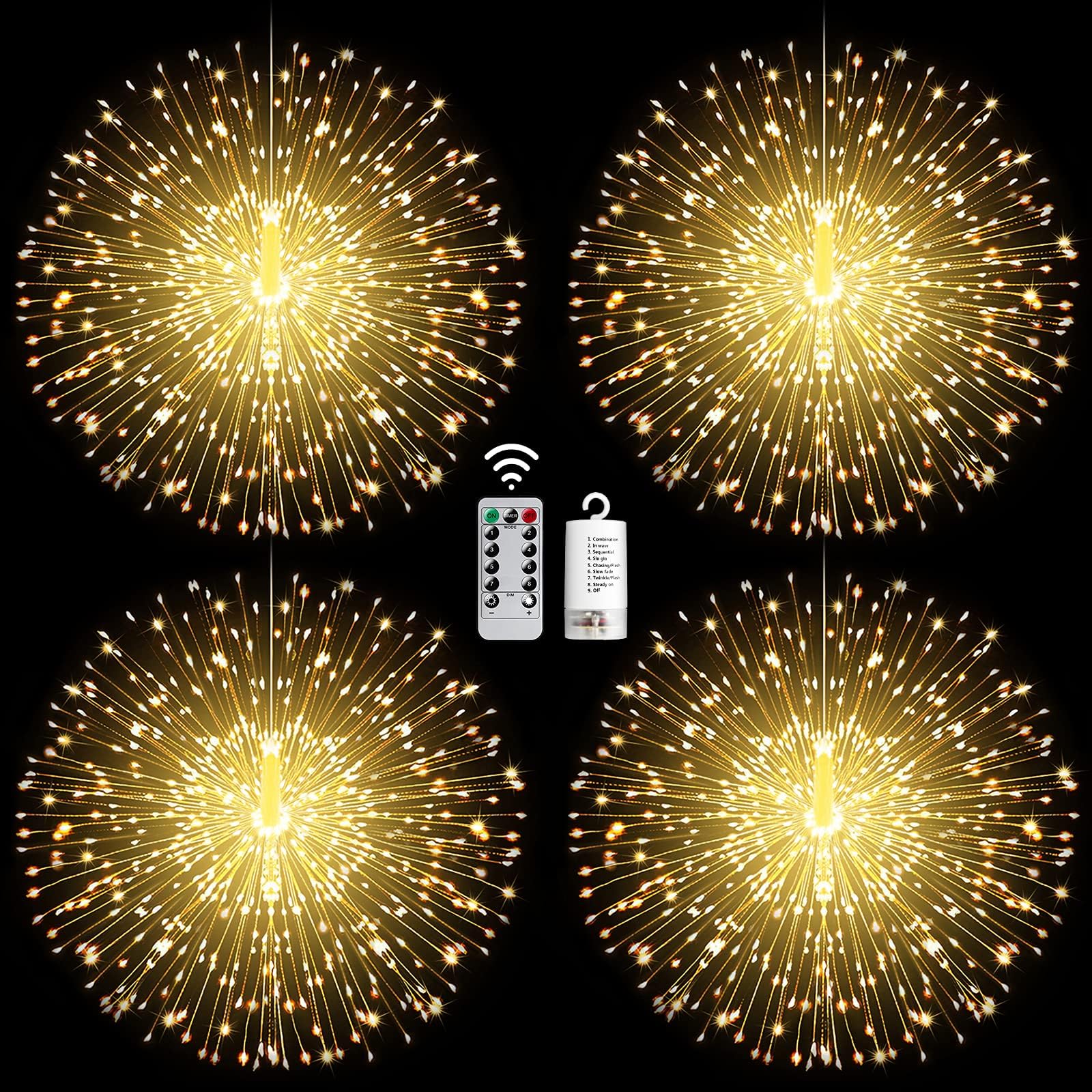 🔥CHRISTMAS ON SALE🔥200LED Hanging Sphere Lights