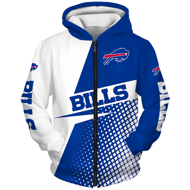 BUFFALO BILLS 3D HOODIE  BBBB001