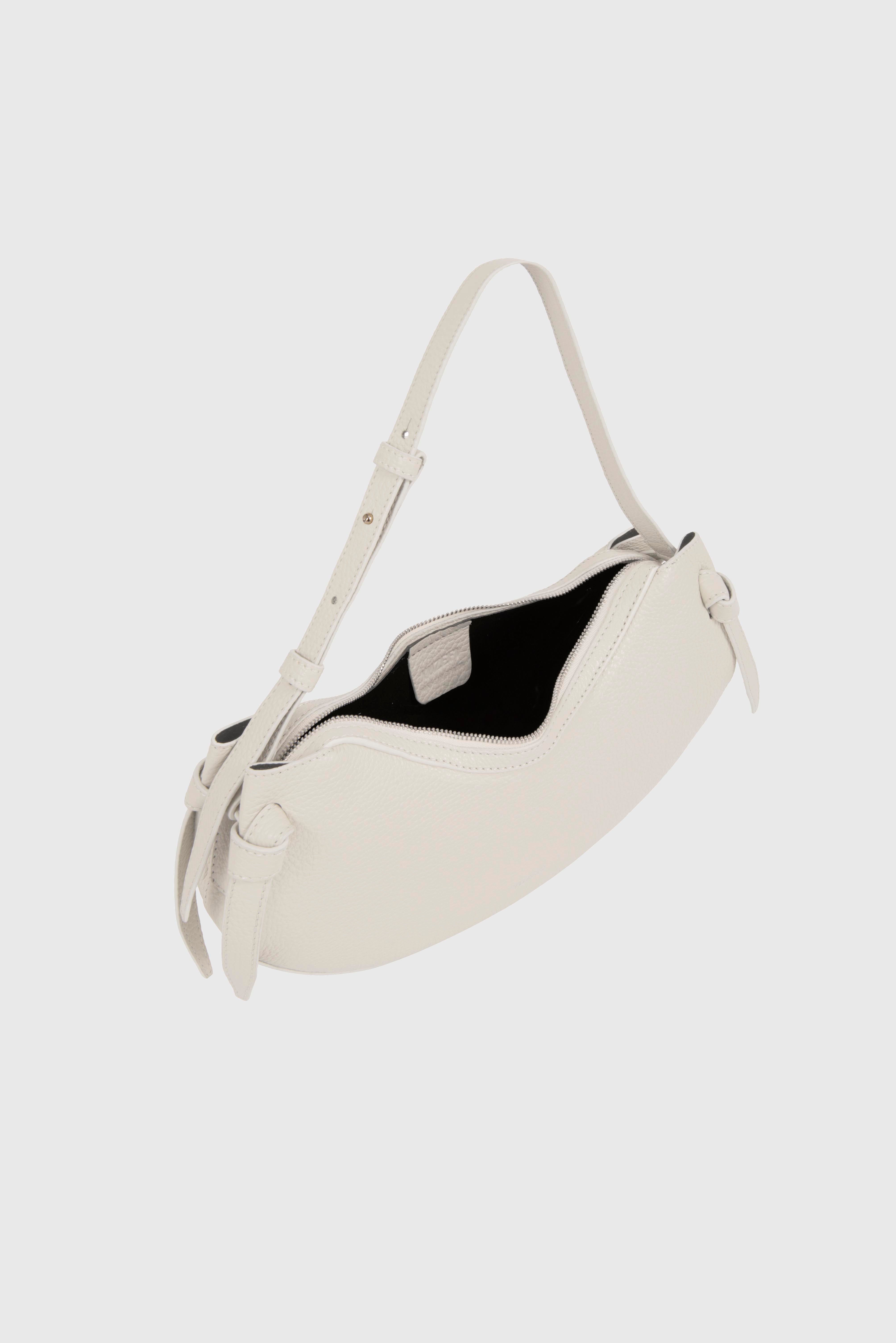 FORTUNE COOKIE - CREAM PEBBLE GRAINED LEATHER