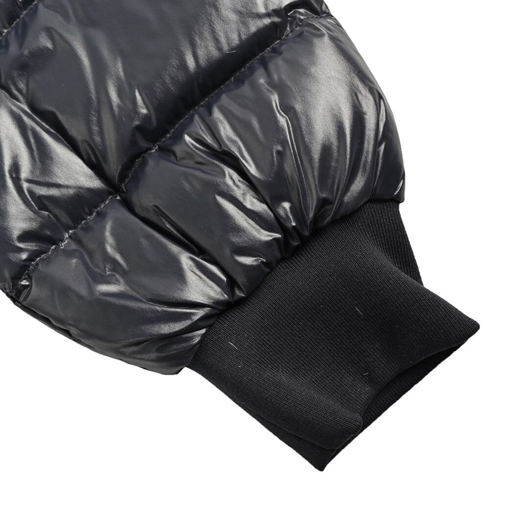 Moncler Men's White Goose Down Hooded Down Jacket