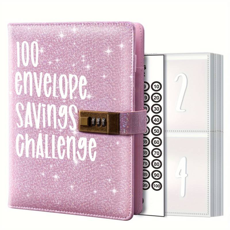 100 Envelope Challenge Cash Savings Journal: 🔥🔥（A 100-Day Money Saving and Budgeting Notebook for the Cash Envelope System）