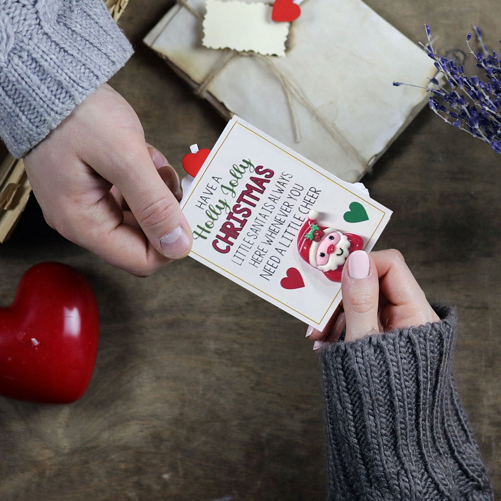 🎄 Early Christmas Sale 🎅 Cute Lucky Charm Greeting Card