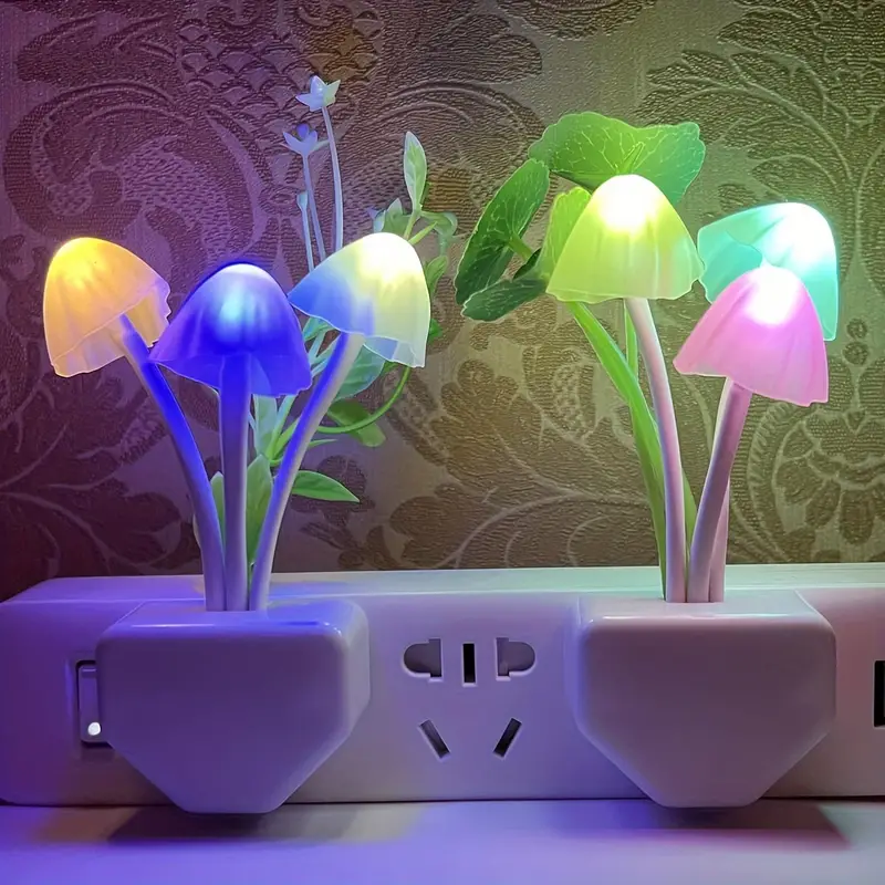💡🍄Mushroom Color Night Light