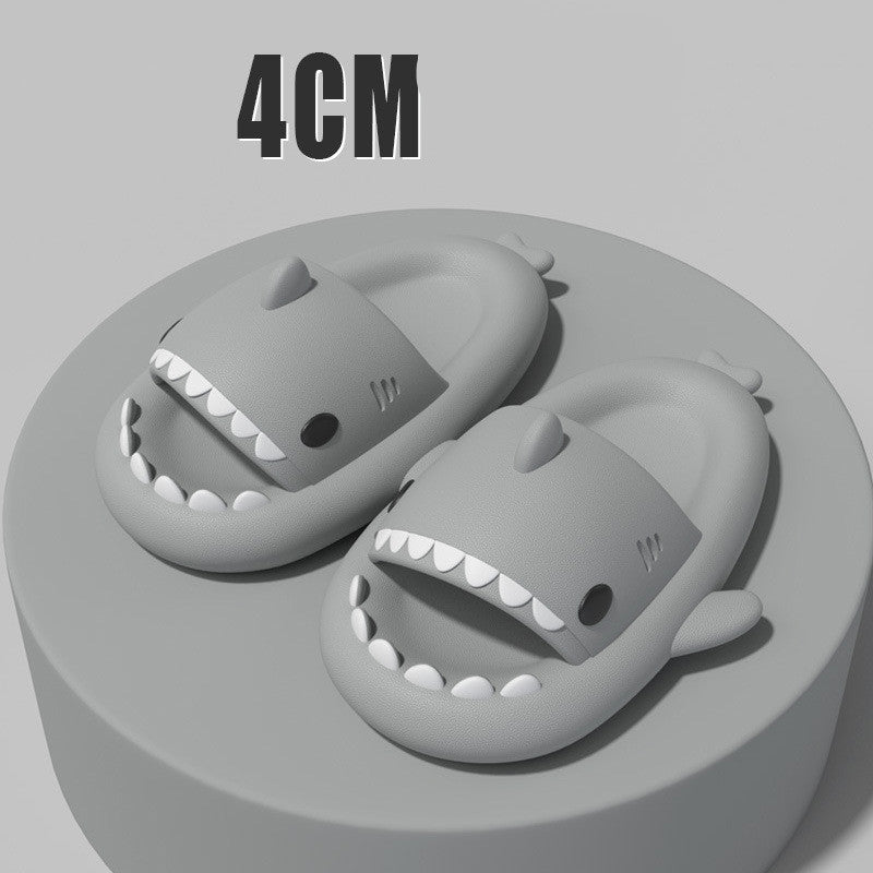 Slippers Funny Shark Cartoon
