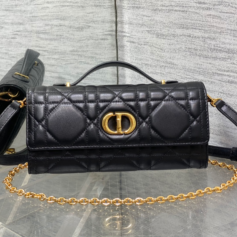 Dior Miss Caro Top Handle Crossbody Clutch