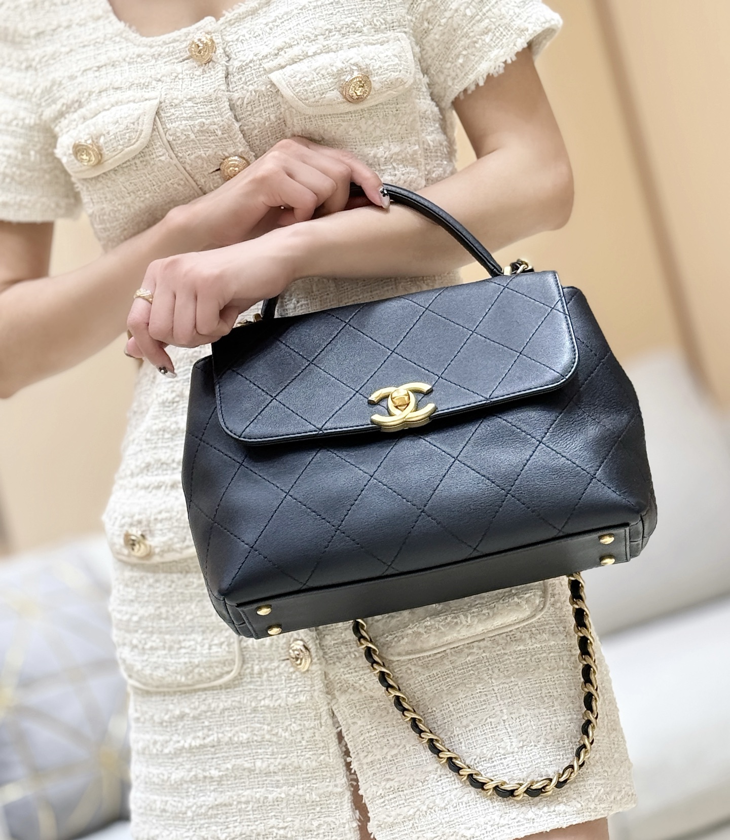 Chanel 25S Spring/Summer Collection Handle Briefcase AS5467 00148