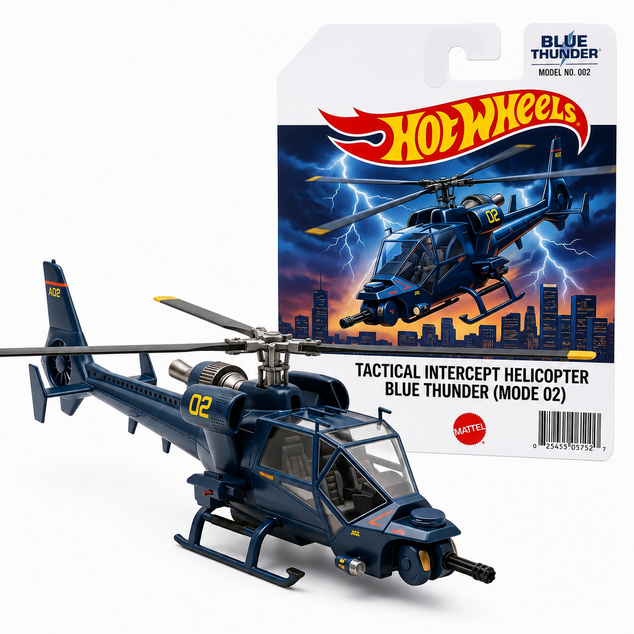 Blue Thunder Tactical Intercept Helicopter – Model 02
