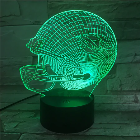 MIAMI DOLPHINS 3D LED LIGHT LAMP