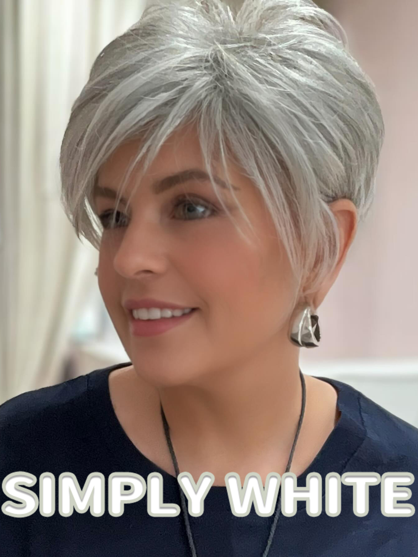 Textured Pixie Wig With Soft Fringe